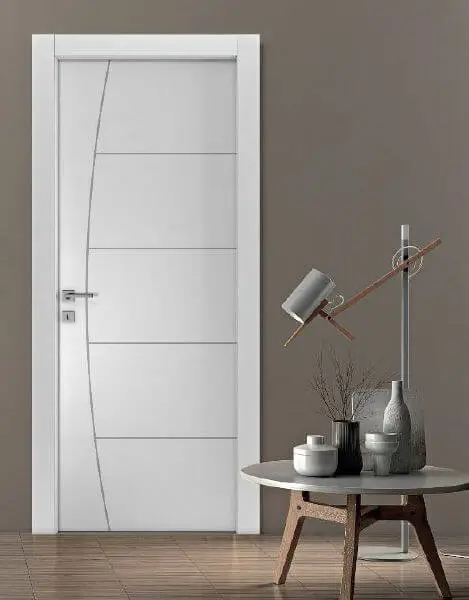 Flush door modern design-8