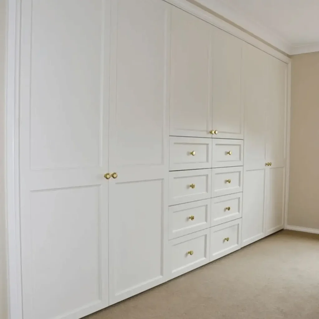 white cupboard/ wardrobe